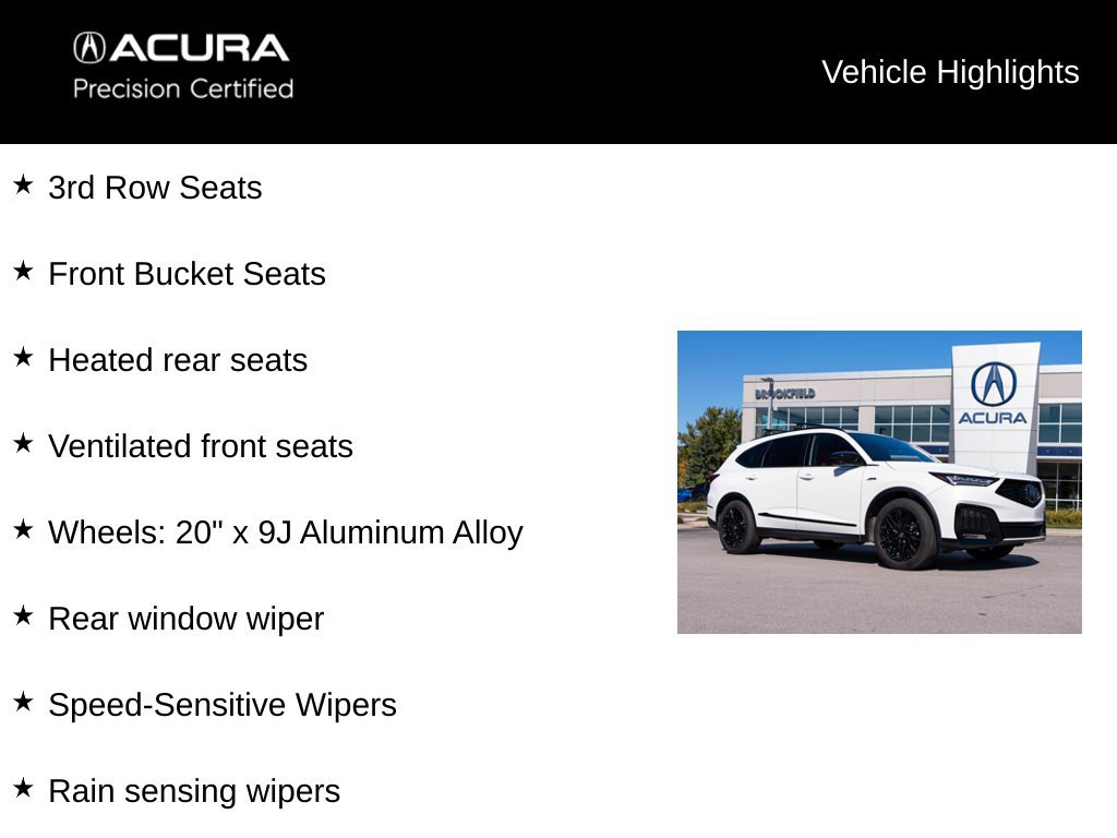 Certified 2026 Acura MDX A-Spec w/ Advance Package AWD/4WD image 25