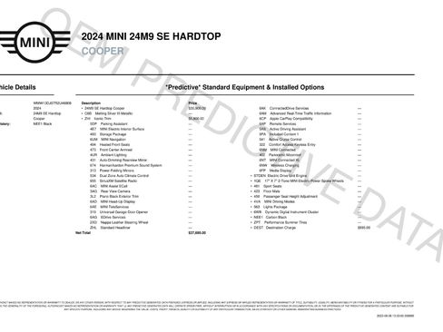 Used 2024 MINI Cooper SE FWD image 11