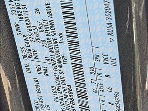 New 2025 Ford F150 Platinum w/ Equipment Group 702A High image 18