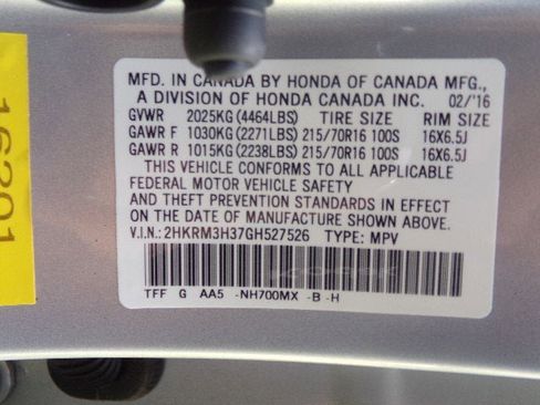 Used 2016 Honda CR-V LX image 17
