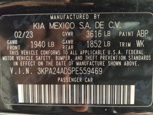 Used 2023 Kia Rio LX FWD image 33