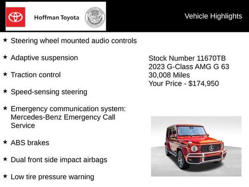 Used 2023 Mercedes-Benz G 63 AMG 4MATIC image 25