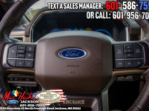 Certified 2023 Ford F150 King Ranch w/ Equipment Group 601A High image 15
