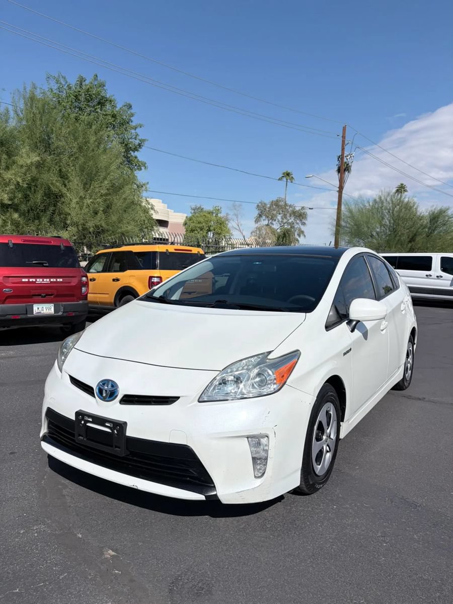 Used 2014 Toyota Prius Three w/ Solar Roof Package FWD image 1