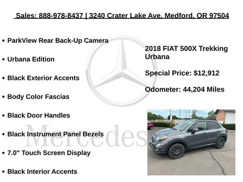 Used 2018 FIAT 500X Trekking FWD image 18