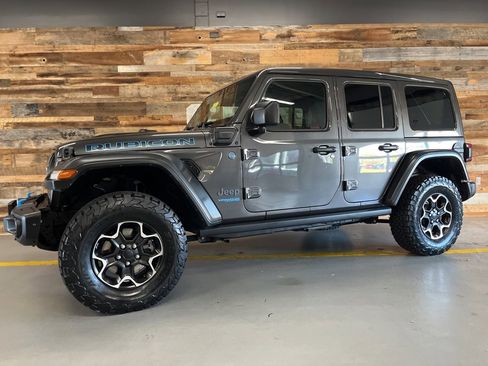 Used 2021 Jeep Wrangler Unlimited Rubicon 4xe w/ Steel Bumper Group image 20