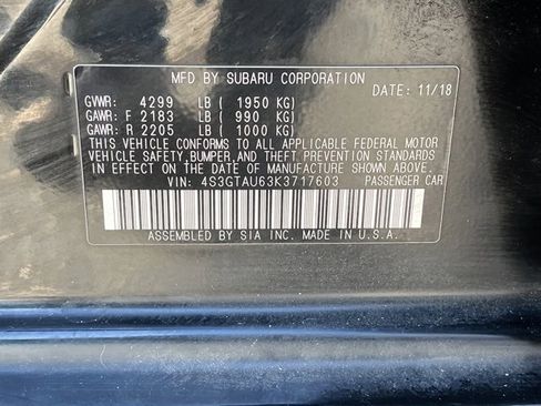 Used 2019 Subaru Impreza 2.0i Limited w/ Popular Package #2 image 19