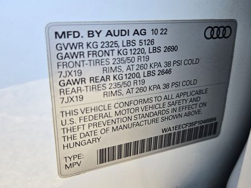 Used 2023 Audi Q3 2.0T Premium Plus w/ Premium Plus Package image 36