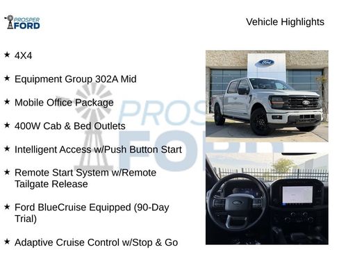 Used 2024 Ford F150 XLT w/ Equipment Group 302A MID AWD/4WD image 5