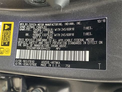 Used 2019 Toyota Highlander LE image 38