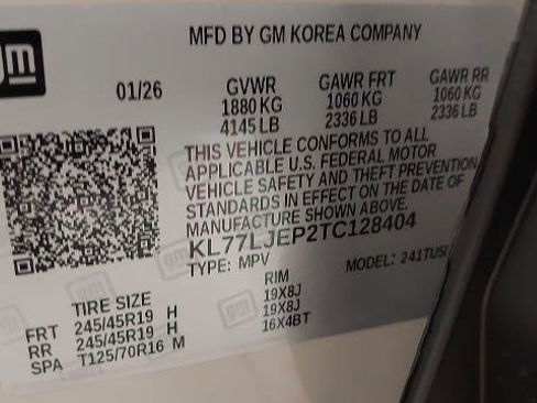 New 2026 Chevrolet Trax RS w/ Sunroof Package FWD image 34