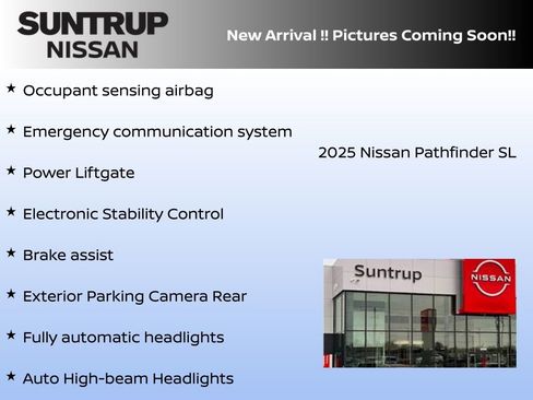 New 2025 Nissan Pathfinder SL image 6