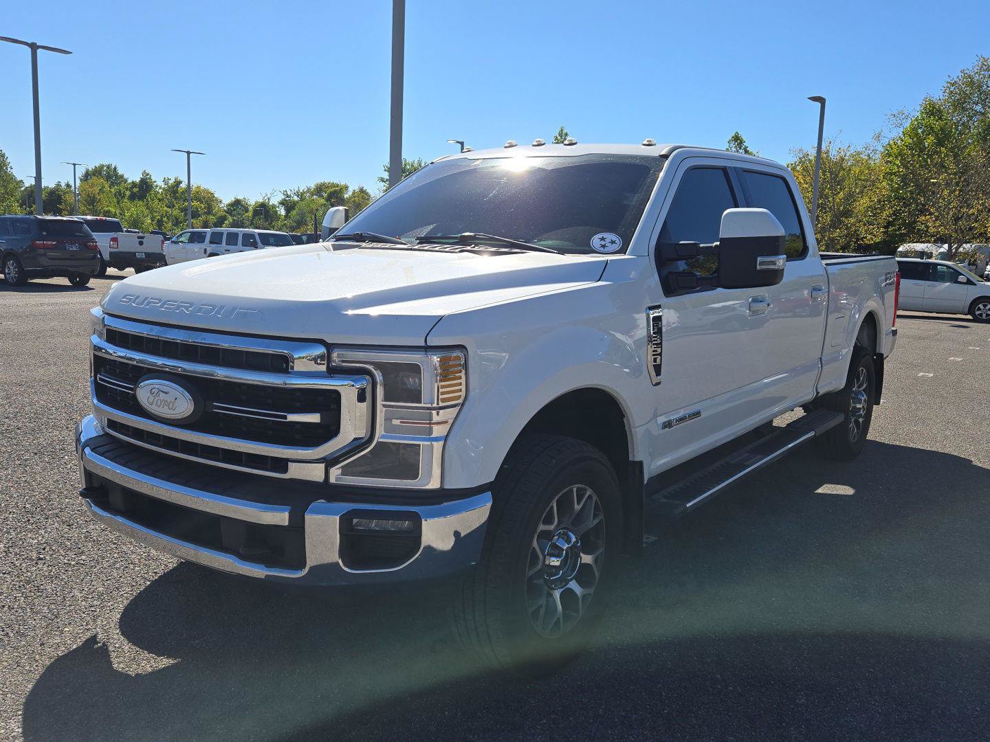 Used 2021 Ford F350 Lariat w/ Lariat Ultimate Package AWD/4WD image 3