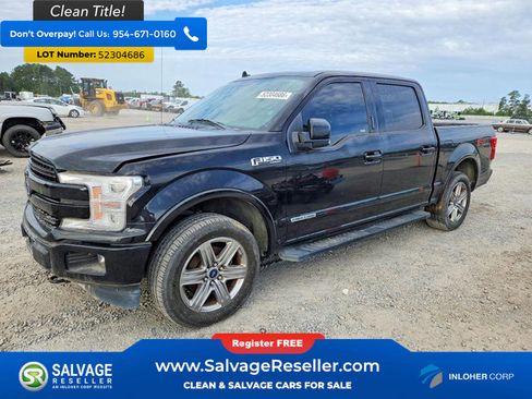 Used 2018 Ford F150 Lariat w/ Equipment Group 502A Luxury AWD/4WD image 1