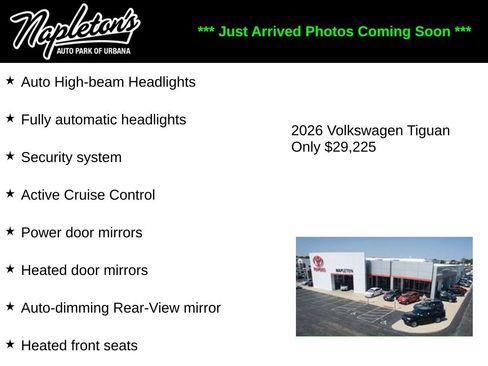 Used 2026 Volkswagen Tiguan SE FWD image 2
