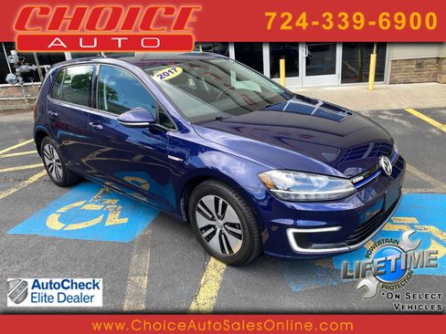 Used 2017 Volkswagen e-Golf SE FWD image 1