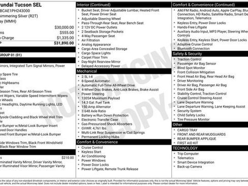 Certified 2023 Hyundai Tucson SEL image 31