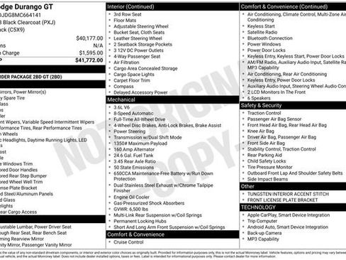 Used 2021 Dodge Durango GT image 33