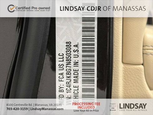 Certified 2022 Jeep Grand Cherokee L Limited AWD/4WD image 34