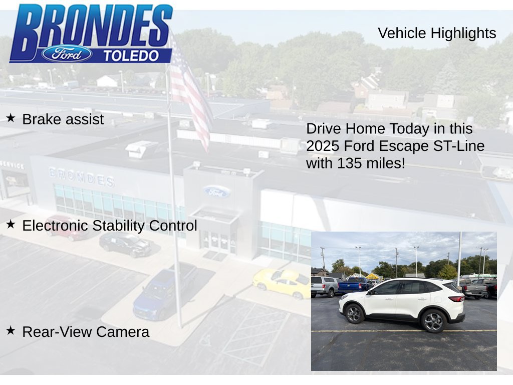 Used 2025 Ford Escape ST-Line w/ Tech Pack #1 FWD image 17