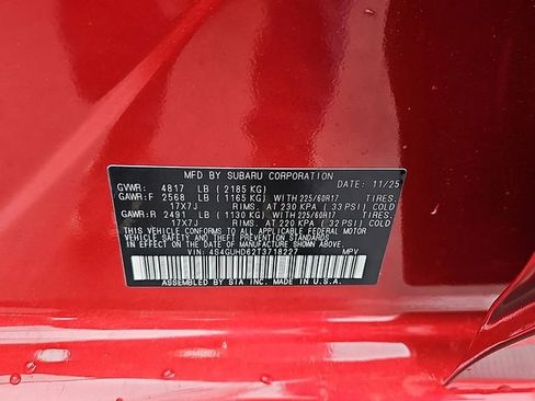 New 2026 Subaru Crosstrek 2.0i Premium image 20