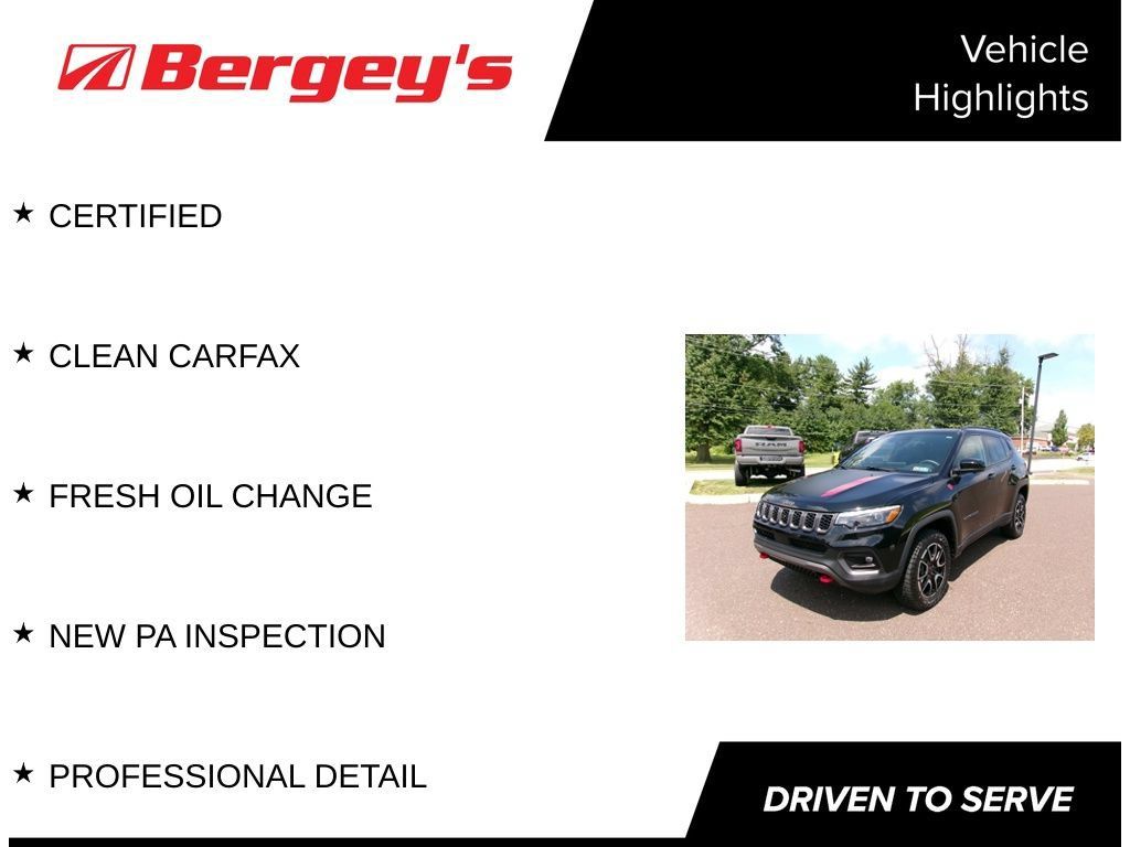 Certified 2025 Jeep Compass Trailhawk w/ Trailhawk Elite Group AWD/4WD image 5