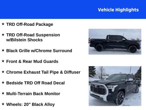 Used 2023 Toyota Tundra 1794 Edition w/ TRD Off-Road Package image 4
