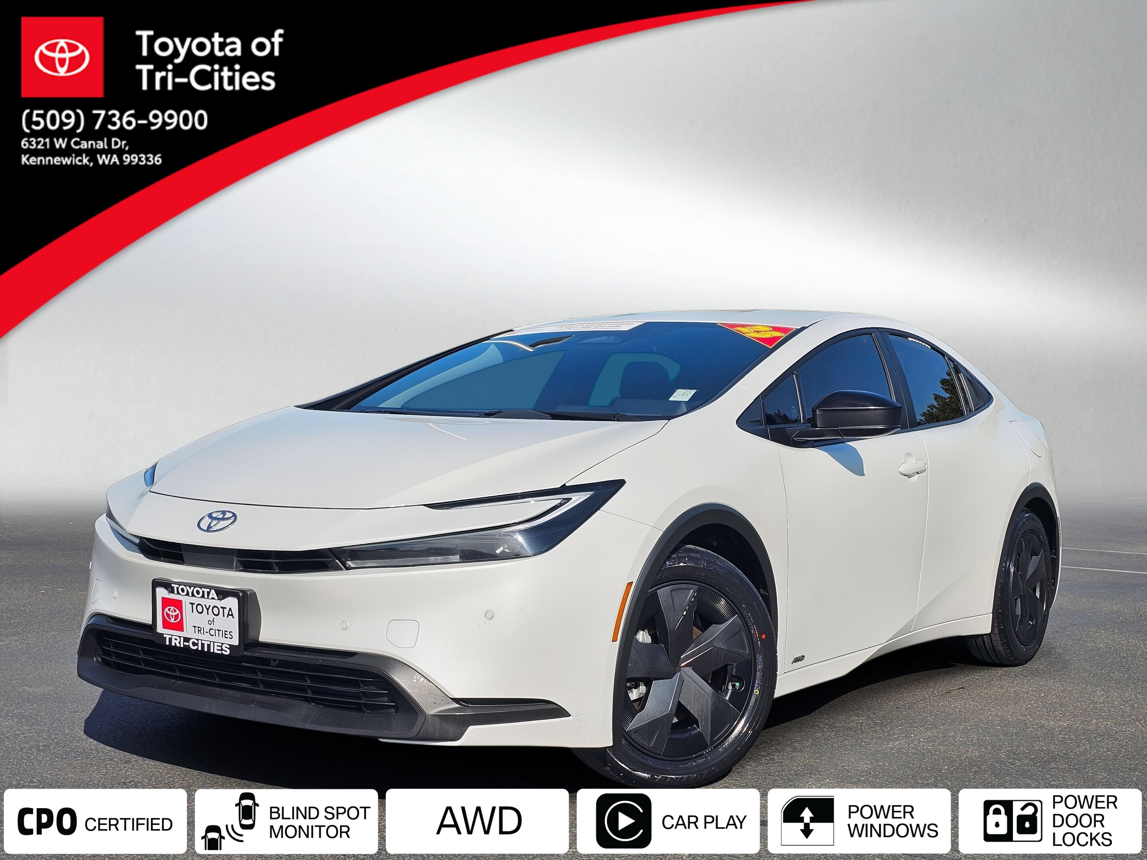 Certified 2023 Toyota Prius LE AWD/4WD image 1