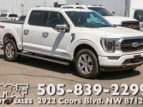 Used 2022 Ford F150 Platinum w/ Equipment Group 701A High AWD/4WD image 1