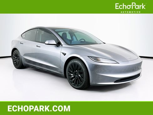 Used 2025 Tesla Model 3 Long Range AWD/4WD image 1