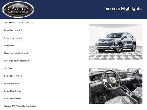 New 2026 Volkswagen Tiguan S AWD/4WD image 3