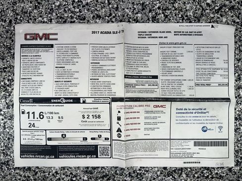 Used 2017 GMC Acadia SLE w/ Driver Alert Package I AWD/4WD image 61