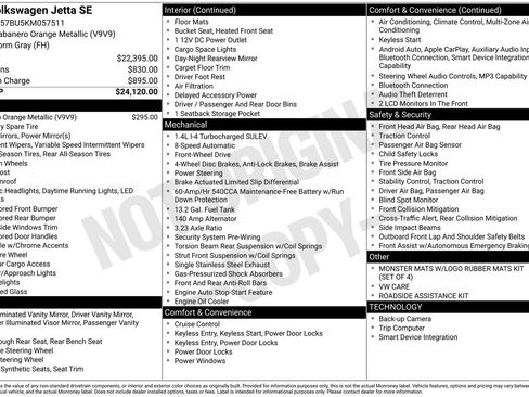 Used 2019 Volkswagen Jetta SE FWD image 10