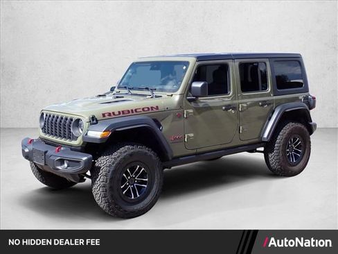 Used 2025 Jeep Wrangler Unlimited Rubicon w/ XTREMEE 35" Tire Package AWD/4WD image 1