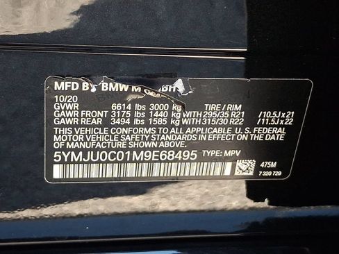 Used 2021 BMW X5 M w/ Competition Package AWD/4WD image 28