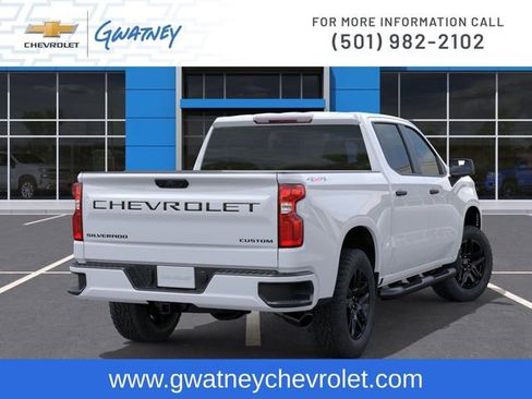 New 2026 Chevrolet Silverado 1500 Custom w/ Turbomax Blackout Package AWD/4WD image 4