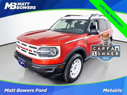 Certified 2023 Ford Bronco Sport Heritage AWD/4WD image 1