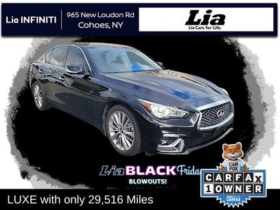Certified 2023 INFINITI Q50 Luxe w/ Cargo Package