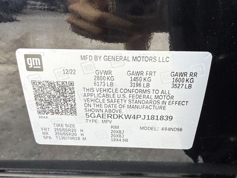 Used 2023 Buick Enclave Avenir w/ Avenir Technology Package FWD image 34