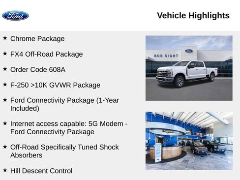 New 2026 Ford F250 Lariat w/ Chrome Package image 2