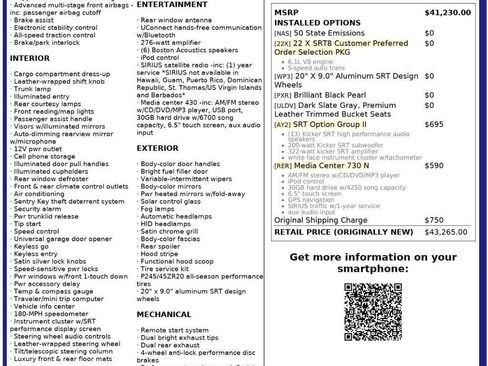 Used 2010 Dodge Challenger SRT8 w/ SRT Option Group II image 7