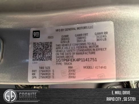 Used 2023 GMC Canyon Denali AWD/4WD image 30