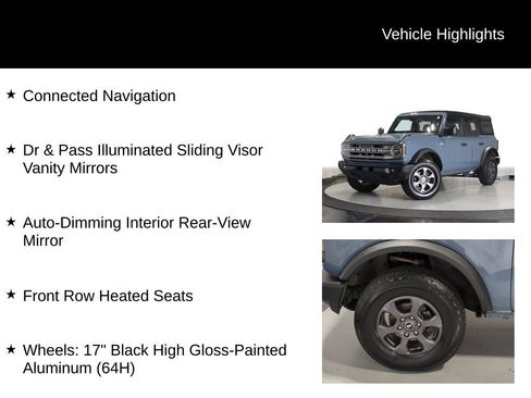 Used 2023 Ford Bronco Big Bend AWD/4WD image 25