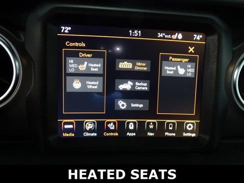 Certified 2023 Jeep Wrangler Unlimited Rubicon 4xe w/ Steel Bumper Group image 13