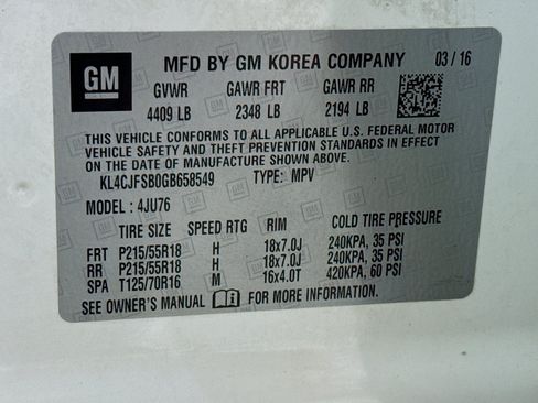Used 2016 Buick Encore Convenience AWD/4WD image 40