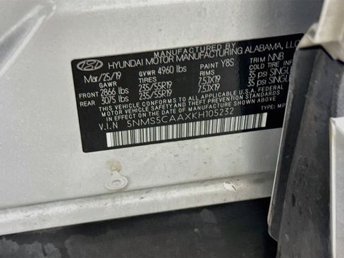 Used 2019 Hyundai Santa Fe Limited AWD/4WD image 30