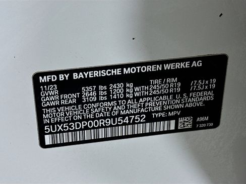 Used 2024 BMW X3 xDrive30i image 12