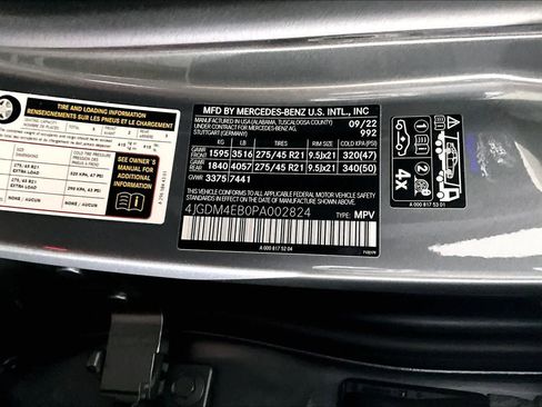 Used 2023 Mercedes-Benz EQS 580 4MATIC SUV image 30