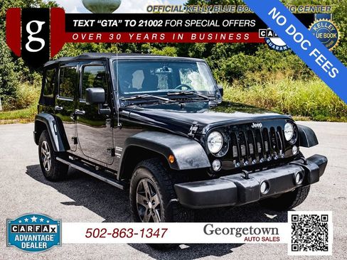 Used 2017 Jeep Wrangler Unlimited Sport w/ Quick Order Package 24S AWD/4WD image 1