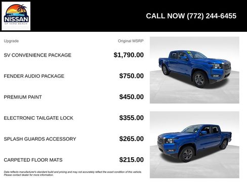 Used 2025 Nissan Frontier SV w/ SV Convenience Package RWD image 6